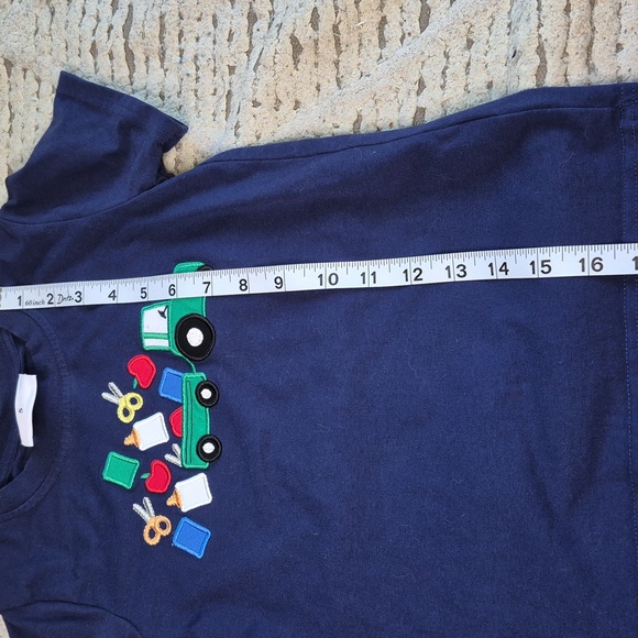 Jelly Bean Toddler Blue T-Shirt with Colorful Truck Design Size 5 - Picture 5 of 6